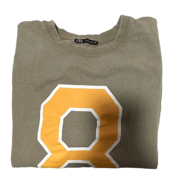 ππππ Washed Vintage look Sweatshirt Size L - Picture 6 of 10